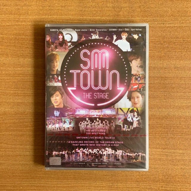 DVD : SM Town The Stage [มือ 1 ซับไทย] K-pop / SNSD / Super Junior / BoA / Red Velvet / ดีวีดี แผ่นแ