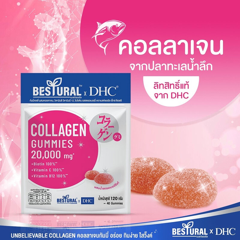Bestural x DHC Collagen Gummy