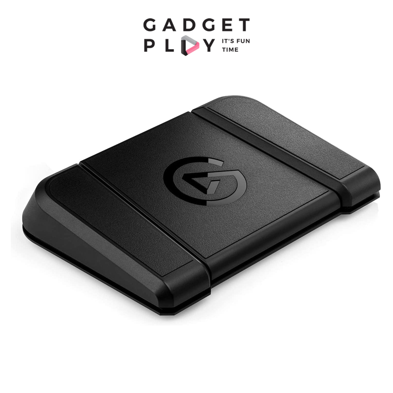 [กรุงเทพฯ ด่วน 1 ชั่วโมง] Elgato Stream Deck Pedal – Hands-Free Studio Controller, 3 Macro footswitches