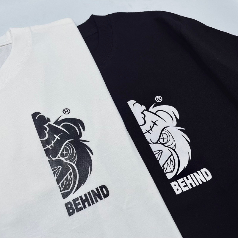 เสื้อยืด BEHIND แขนสั้น Oversize " BHX01 "