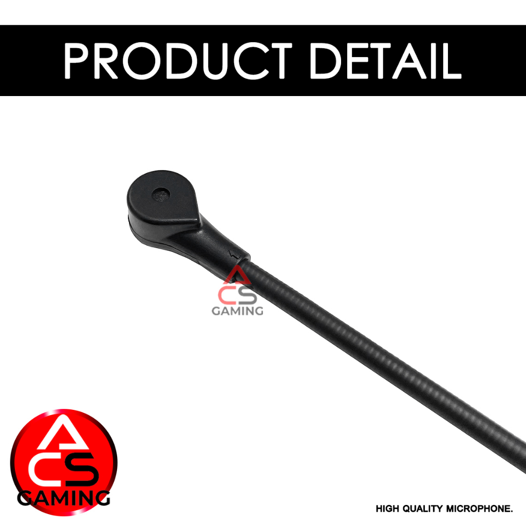 ACS ไมค์ สำหรับต่อหูฟัง ใช้งานร่วมกับหูฟัง Logitech รุ่น G PRO, G233, G433 High Quality Microphone (จัดส่งจากกรุงเทพฯ)