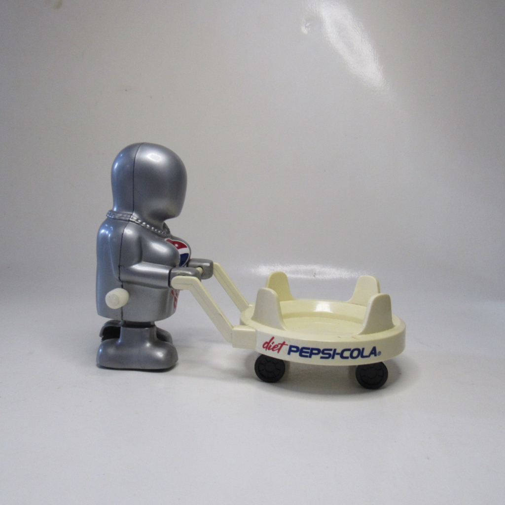 Pepsiman Toko Toko Can Hold wind-up Action Figure  Pepsico 2000