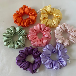 ยางรัดผม Sunny Scrunchies (Large) Collection Premium Satin