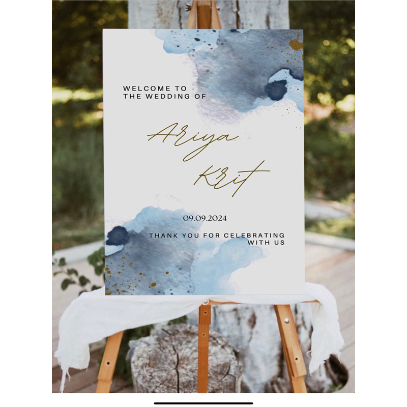 ป้ายงานเเต่งป้ายขึ้นบ้านใหม่งานบวชmtb ค่าส่งถูก  40*60เซนติเมตร（ จัดส่งภายใน 1-2 วัน） - รูปที่ 5