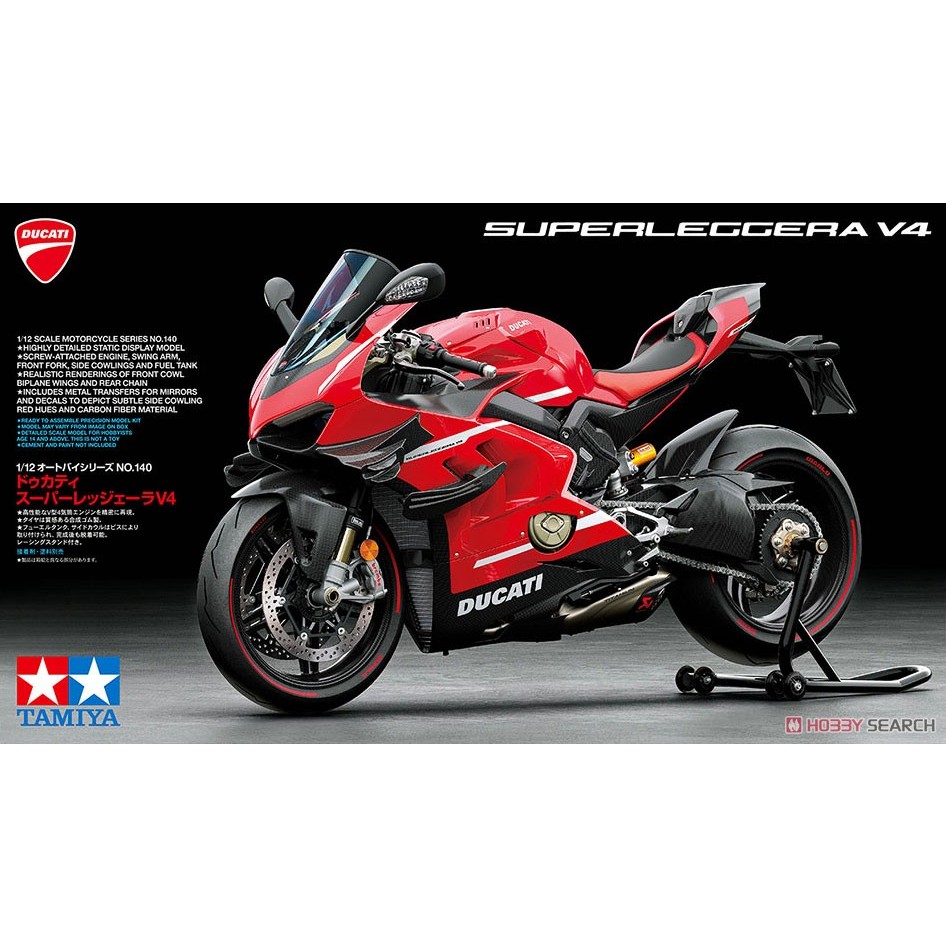 4950344141401 TAMIYA 14140 Ducati Superleggera V4