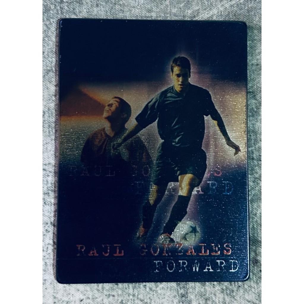 Adidas Football Player Card : Raul Gonzales (Super Rare)