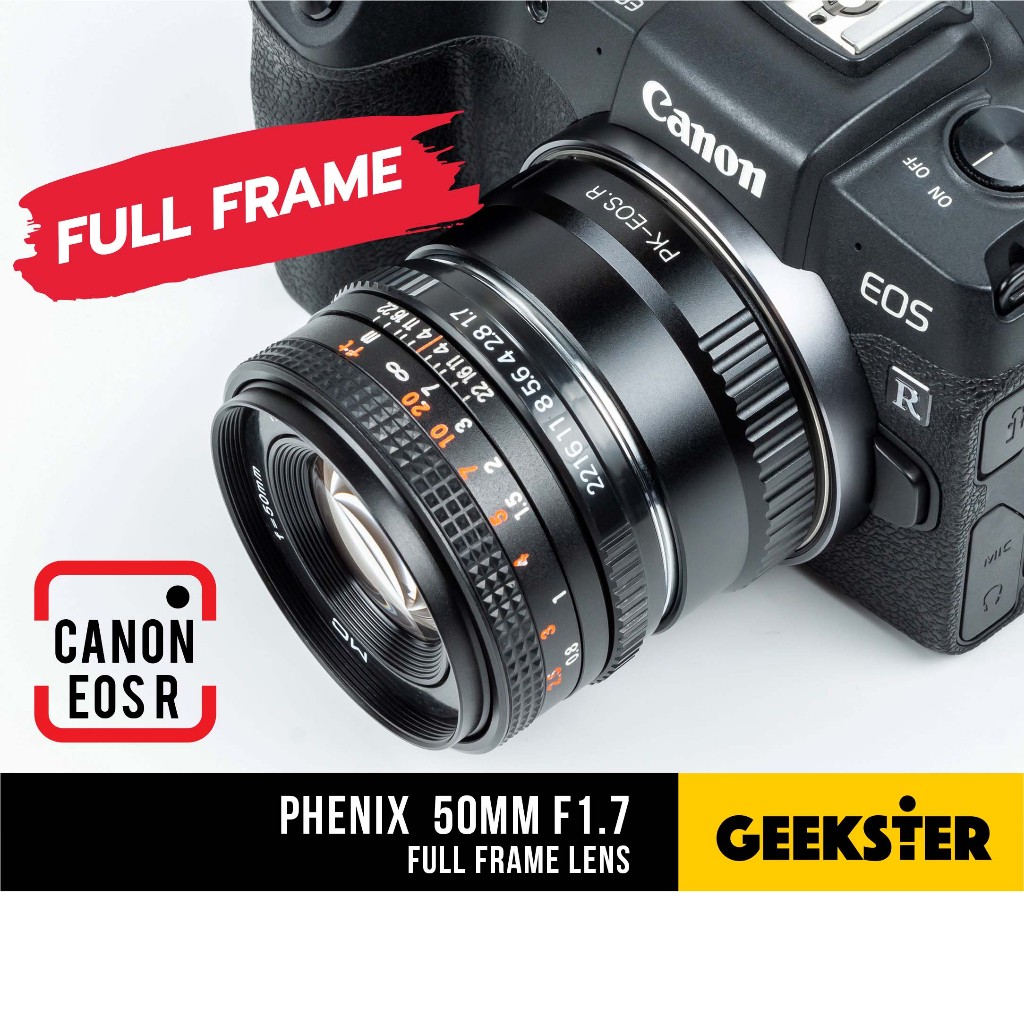 Phenix 50mm f1.7 EOS R ฟูลเฟรม Canon เลนส์ ( 50 mm 1.7 / แคนน่อน / EFR / R / RP / R5 / R6 / Full Frame PK )