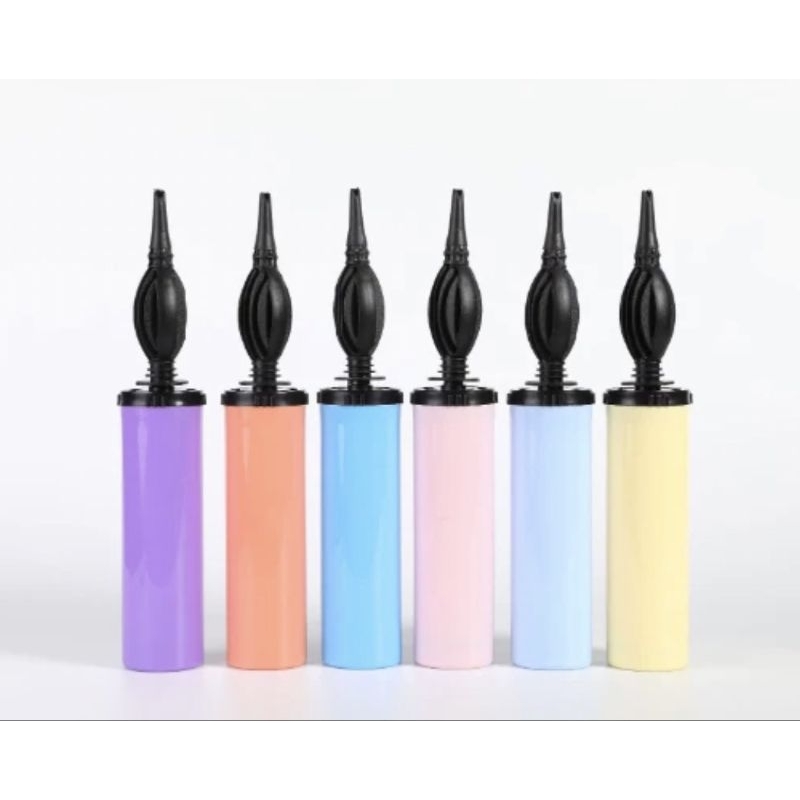 ที่สูบลมลูกโป่ง สีพาสเทล คุณภาพดี ราคาถูก ที่สูบลูกโป่ง ที่สูบลม ลูกโป่ง ที่เป่าลูกโป่ง
