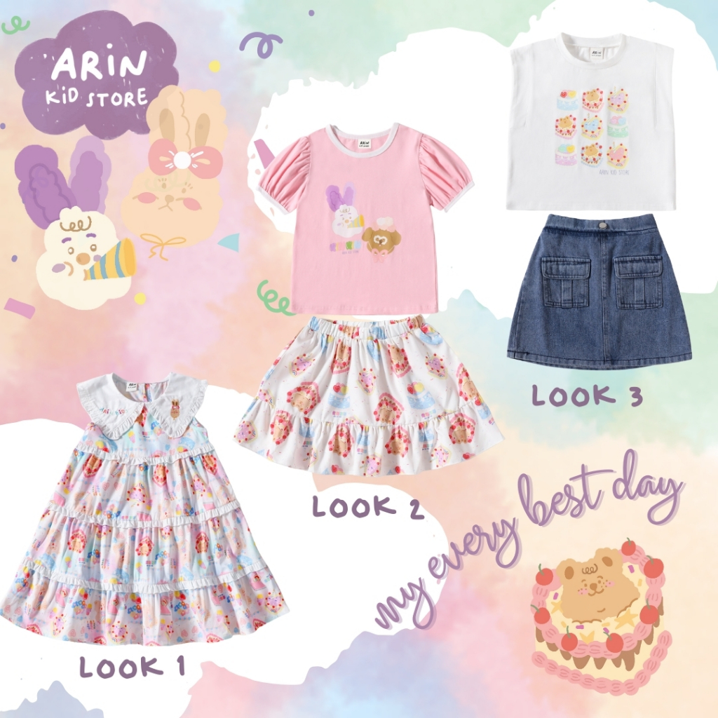 HBD collection ชุดลูกสาว รุ่น R มาแล้วค่า