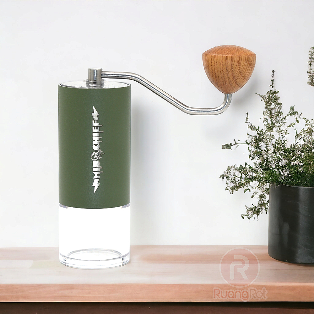 [ร้านไทย ส่งไว] Mischief M40 เครื่องบดมือหมุนเมล็ดกาแฟ พร้อม Redclix ของใหม่ มือ1