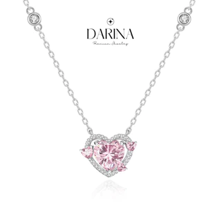 Love is all around Necklace สร้อยคอ Darina Jewelry DRN0038 ✨พร้อมกล่องเครื่องประดับ เขียนการ์ดได้