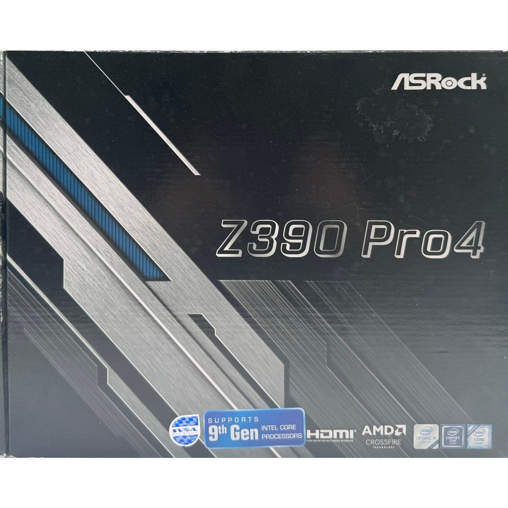 MAINBOARD (เมนบอร์ด) 1151 ASROCK Z390 PRO4 มือสอง