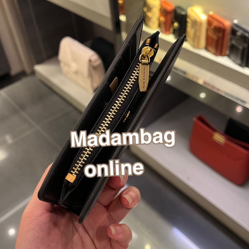 𝗖𝗛𝗔𝗥𝗟𝗘𝗦 & 𝗞𝗘𝗜𝗧𝗛 Wallet แท้ กระเป๋าสตางค์ ขนาดกลาง