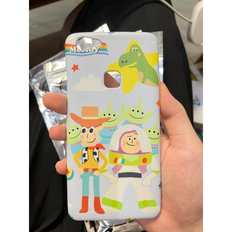 เคส vivo v7 : Toy Story สีฟ้าอ่อน เคสแข็ง มือ 2 สภาพดี