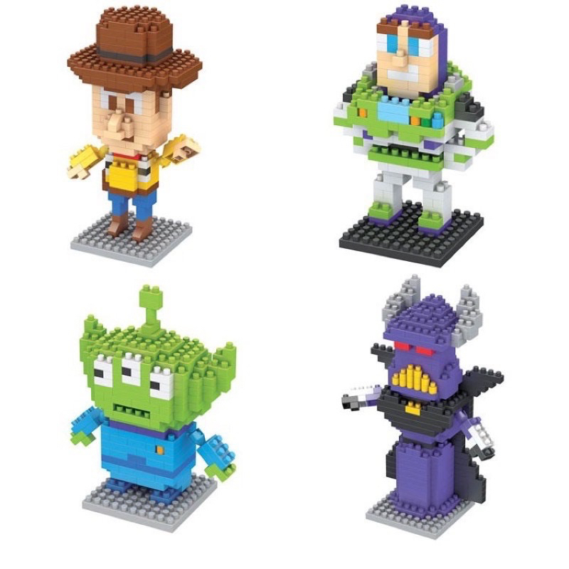 ตัวต่อนาโนตัวต่อ ทอยสตอรี่ Toy Story NO.8196A-8199Aมี4แบบ พร้อมส่งครับ