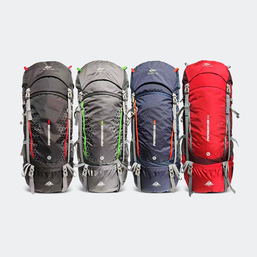 NATURAL LIFE เป้สะพายหลังเดินป่า60L-3211