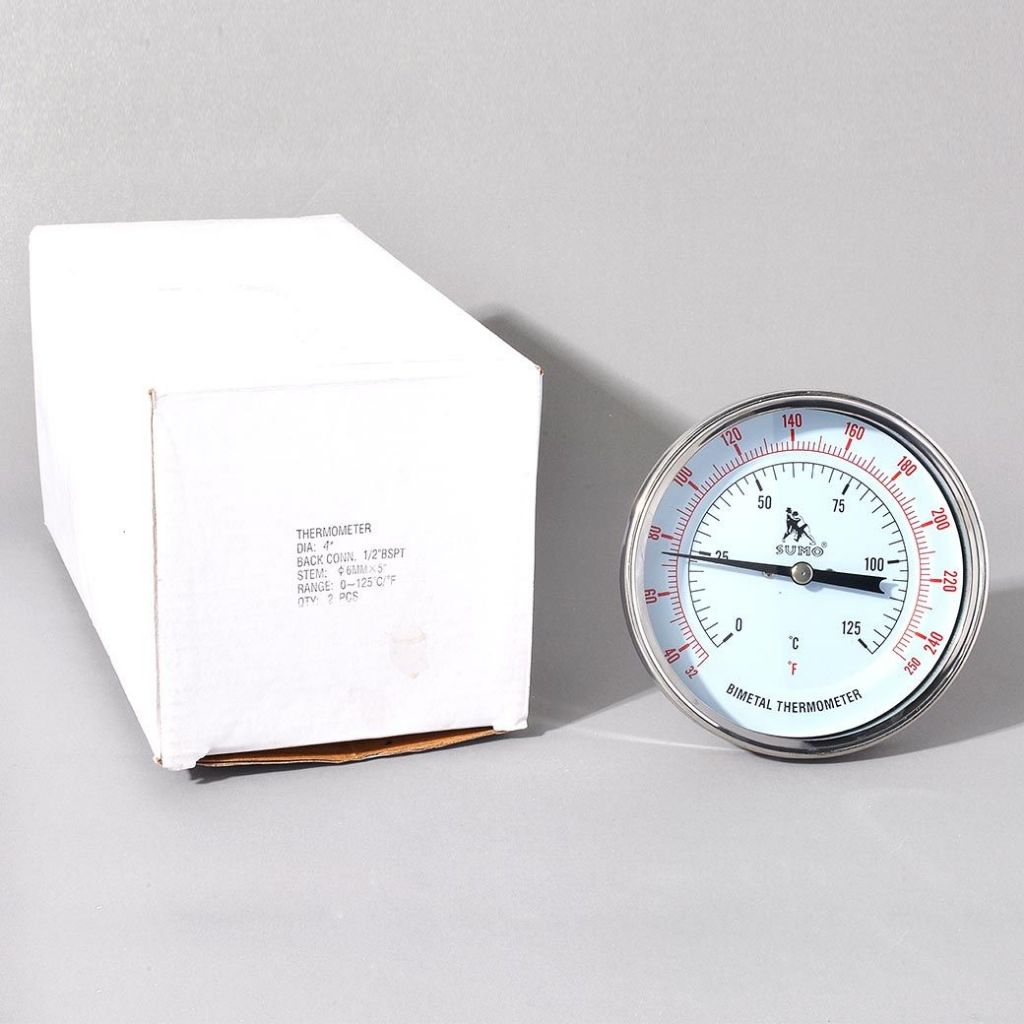 เกจวัดอุณหภูมิและความชื้น เกจวัดอุณหภูมิ แบบออกหลัง เกจวัดอุณหภูมิ 4