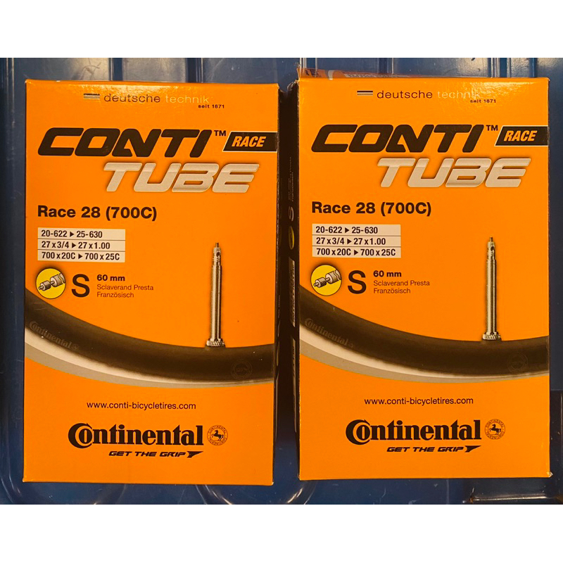 ยางใน conti 700x20/25 ยางในจักรยานเสือหมอบ  continental race tube