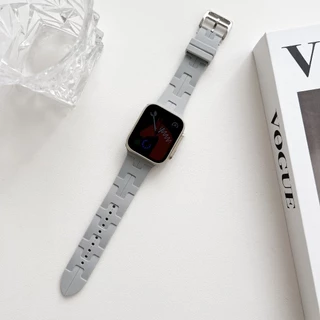 สายนาฬิกาซิลิโคน iwatch 11 10 9 7 8 6 5 4 3 2 1 se สายนาฬิการะบายอากาศ 49mm46mm38mm45mm40mm41mm42mm44mm
