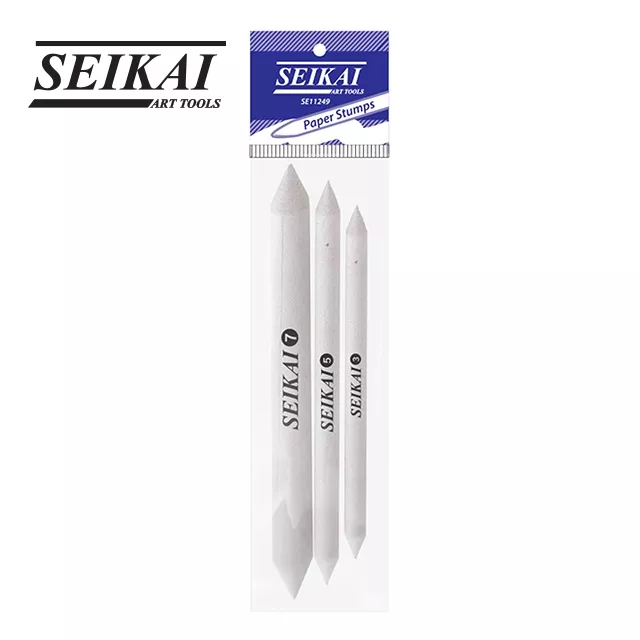 SEIKAI Paper Stumps ดินสอเกลี่ยสี ชุด 3 ด้าม
