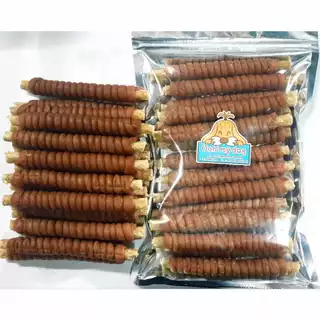 ขนมสุนัข ขนมขัดฟันสุนัขสติ๊กนิ่มพันมันชี่ ขนาด400 กรัม