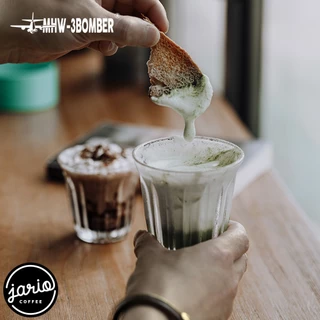 JARIO x MHW-3BOMBER แก้วกาแฟใส MHW-3BOMBER Wright Glass