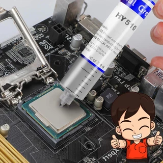 ซิลิโคนของแท้ !! หลอดใหญ่ Halnziye HํY510 ซิลิโคนร้านซ่อมคอม ซ่อมทีวี เครื่องเสียง ระบายความร้อนได้ดี USE FOR CPU การ์ดจ