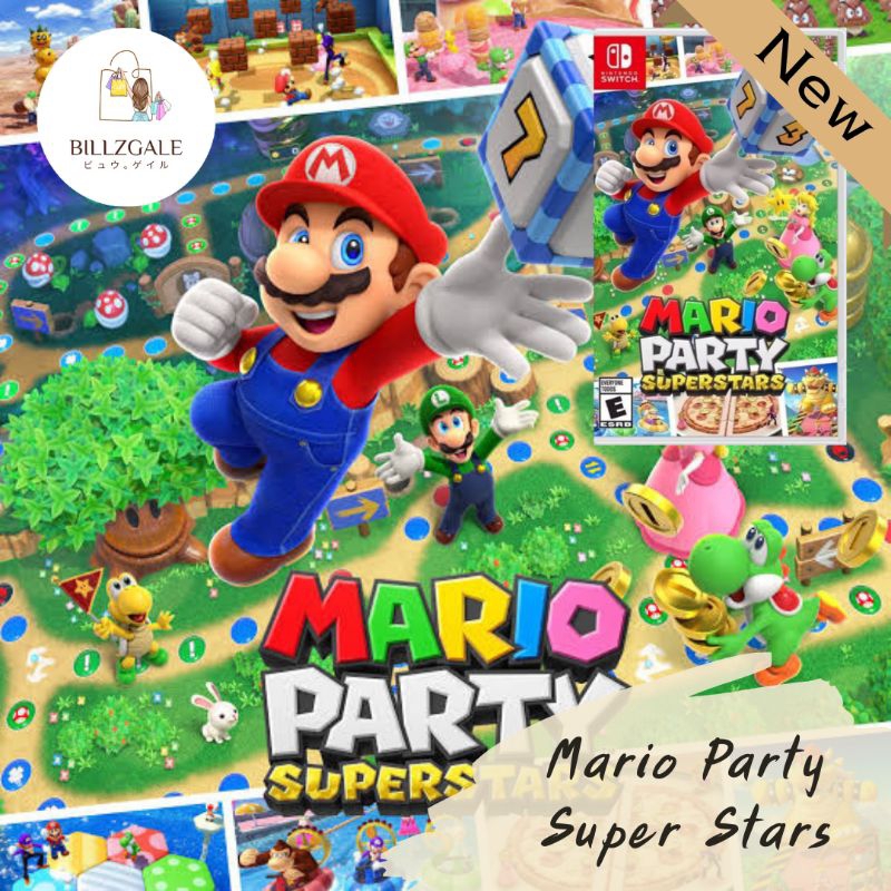 [🔥โปร 15.10 ลด 20% เหลือ 1,212 บาท ใส่โค้ด 20XTRA15💥] (มือ1) Nintendo Switch | Mario Party Super Stars