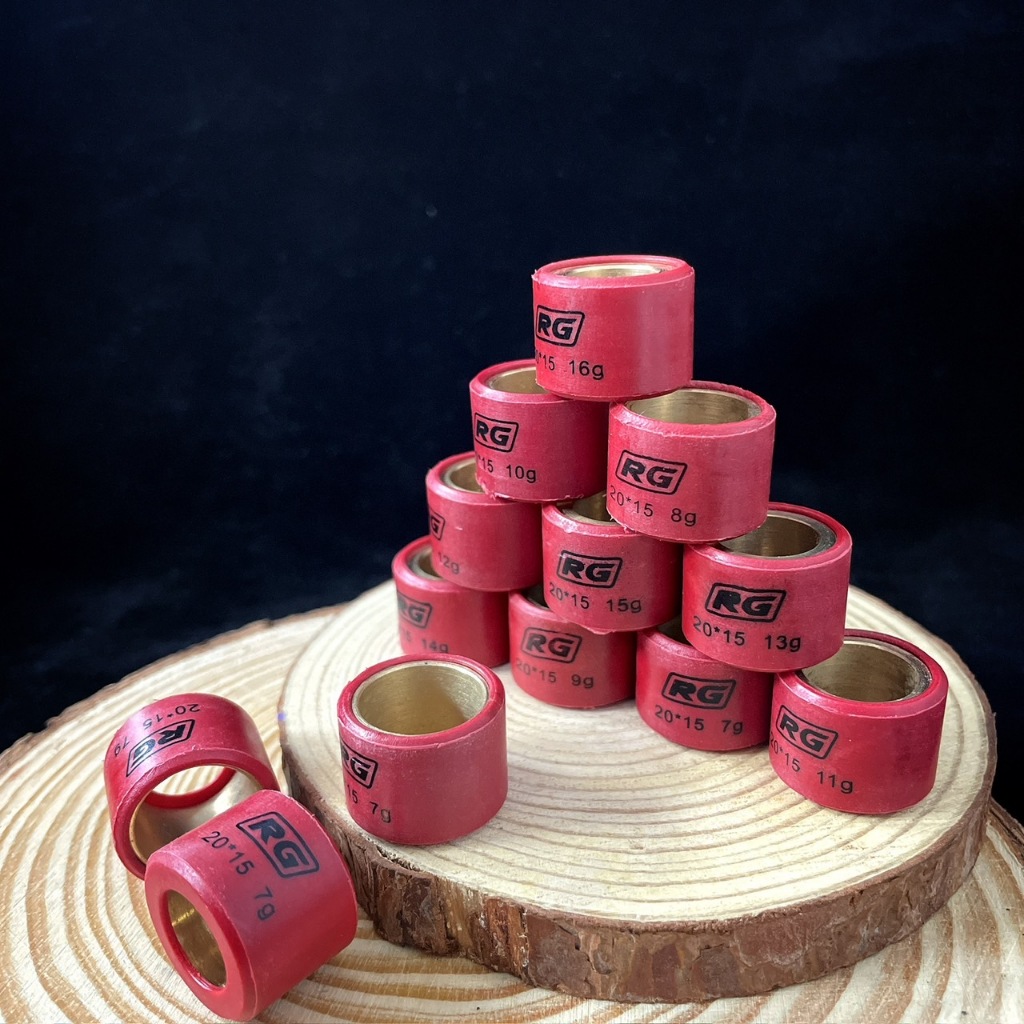 เม็ดตุ้มถ่วงน้ำหนัก Lead Click Pcx งานRG เม็ดครัชPcx/Click125/Lead/Giono มีผนังซับเสียง มีเบอร์ 7ถึง16กรัม (ราคาต่อ1ตัว) - รูปที่ 2