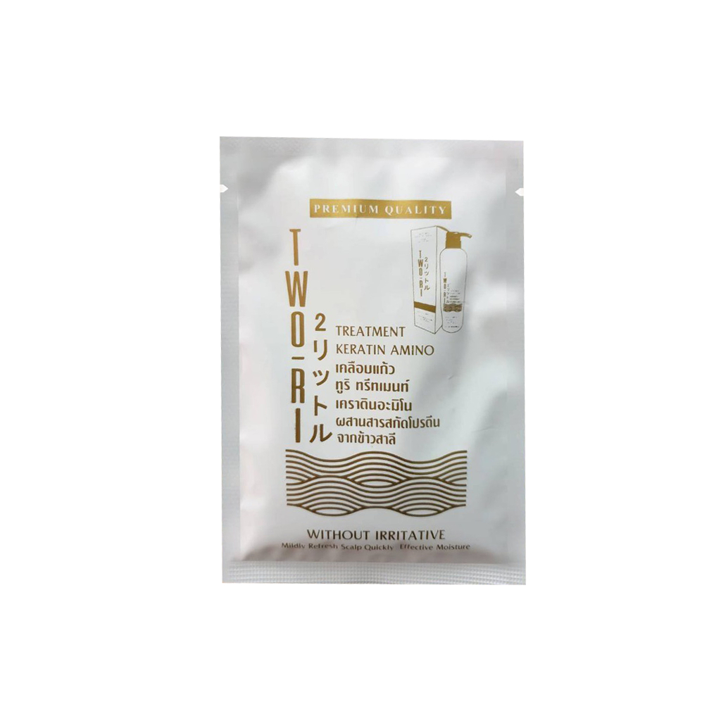 (ซอง) Two-Ri Treatment Keratin Amino 40g (3649) ทูริ ทรีทเมนท์ เคราติน อะมิโน เคลือบแก้ว