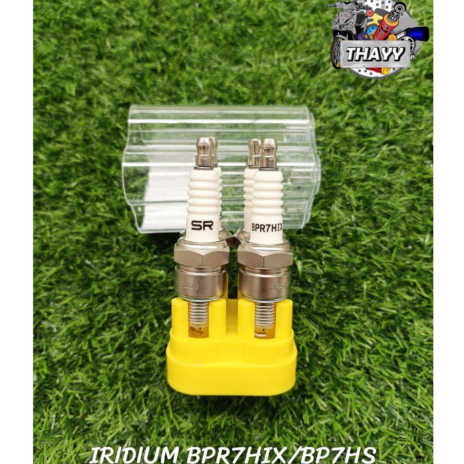 IRIDIUM หัวเทียนรถมอเตอร์ไซค์ หัวเทียนเครื่องตัดหญ้า(BP7HS/BP8ES/CPR7EA9/C7HSA/CR8E/CR9EIX)องตัดหญ้า