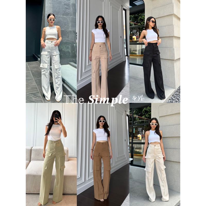 Simplestyle001 -PT175-1 Cargo super pants