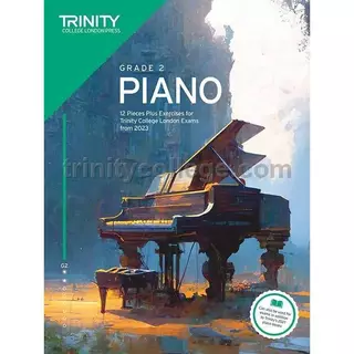 (NEW)Trinity Piano Exam Pieces Plus Exercises from 2023: Grade In-8 Book only