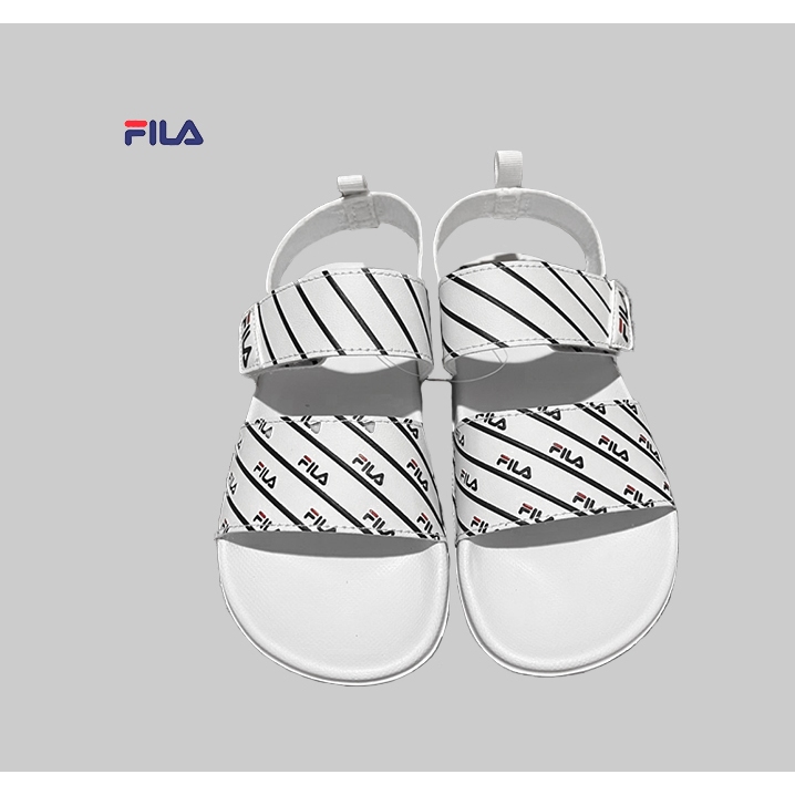 Fila รองเท้าแตะรัดส้น ผู้หญิง (ของแท้ 100%จากชอปไทย)รองเท้าแตะ สีขาว