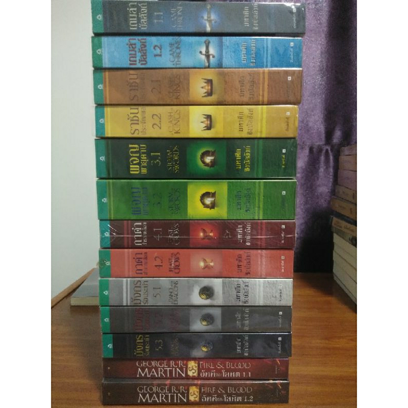 หนังสือ ชุด Game of thrones