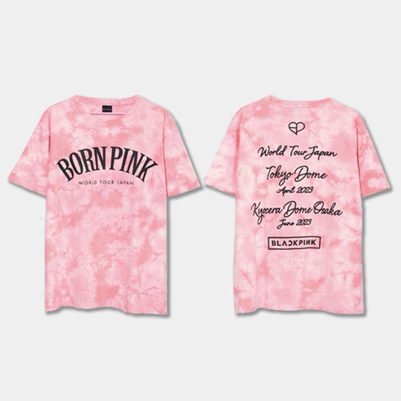 [ size XL] เสื้อ เสื้อทัวร์ blackpink md concert born pink in japan