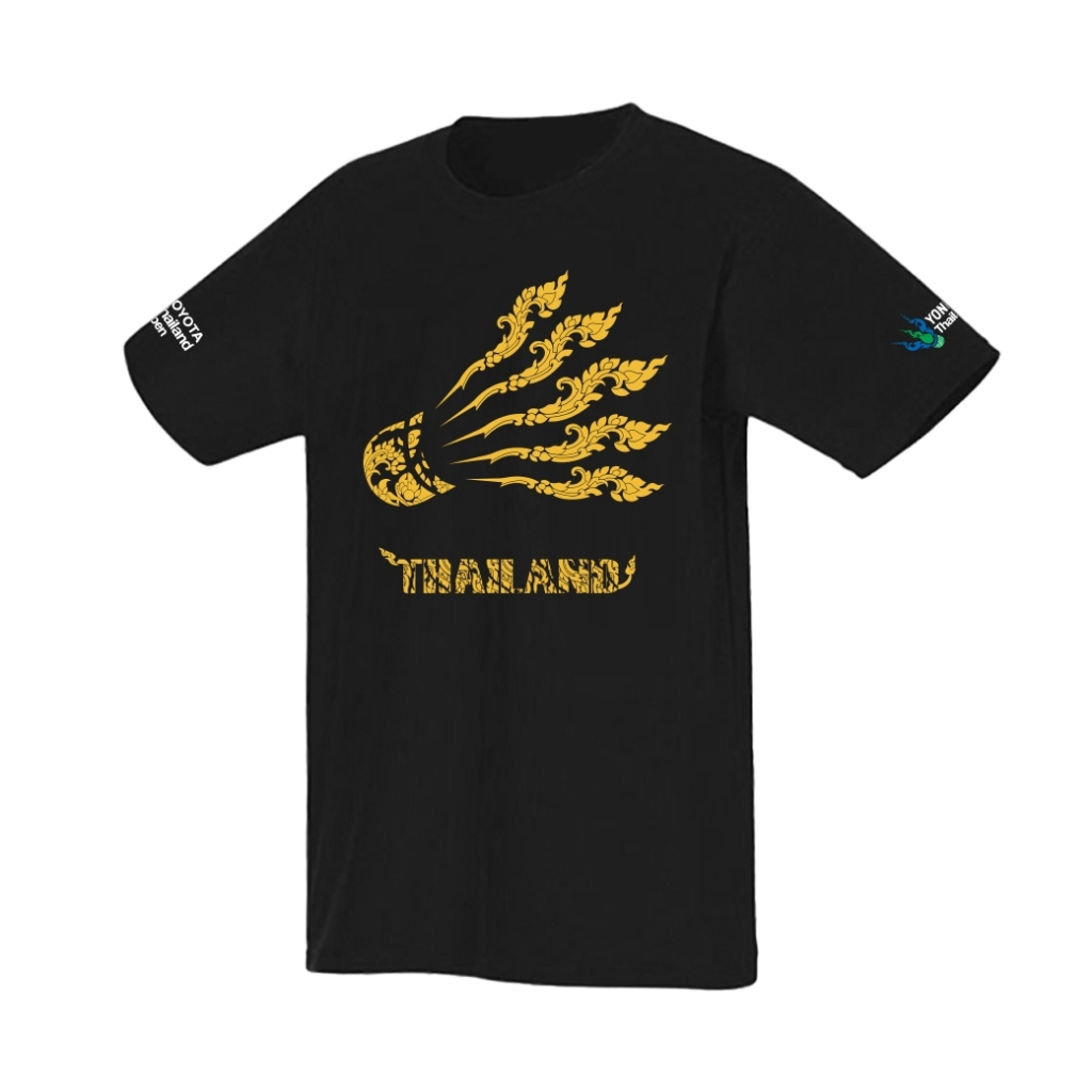 เสื้อแบดมินตัน ลูกแบดลายไทย พร้อมส่ง