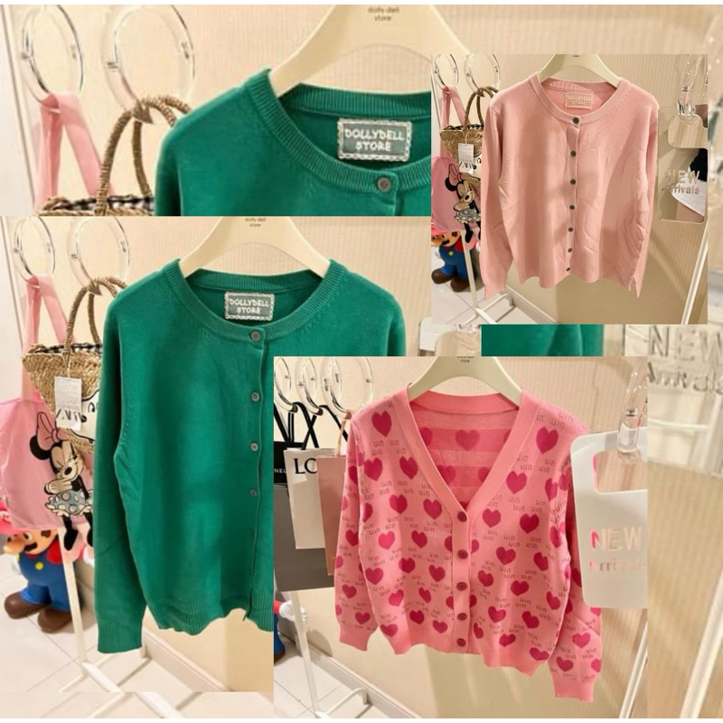 เสื้อคลุมไหมพรมไฮเอนงานป้ายผ้าดีมากDolly dell