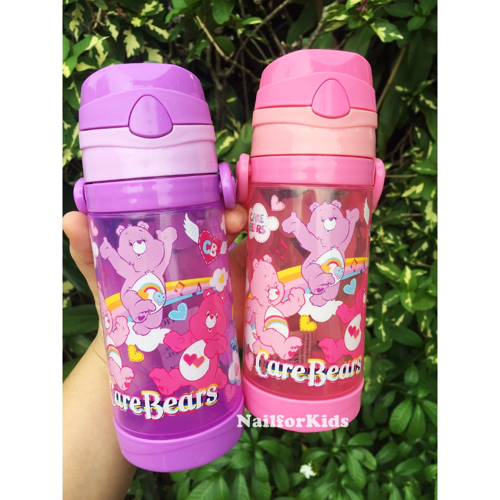 พร้อมส่ง ค่าส่งถูก กระติกน้ำเด็ก หลอดเด้ง ขวดน้ำ มีสายสะพาย กระติกน้ำเด็กอนุบาล หลอดเด้งพร้อมดูด พร้อมส่งทันที