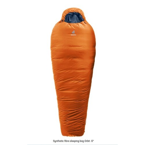 ถุงนอน deuter รุ่น Orbit -5 โลโก้ใหม่ ปี 2023 สีส้ม Chestnut Ink