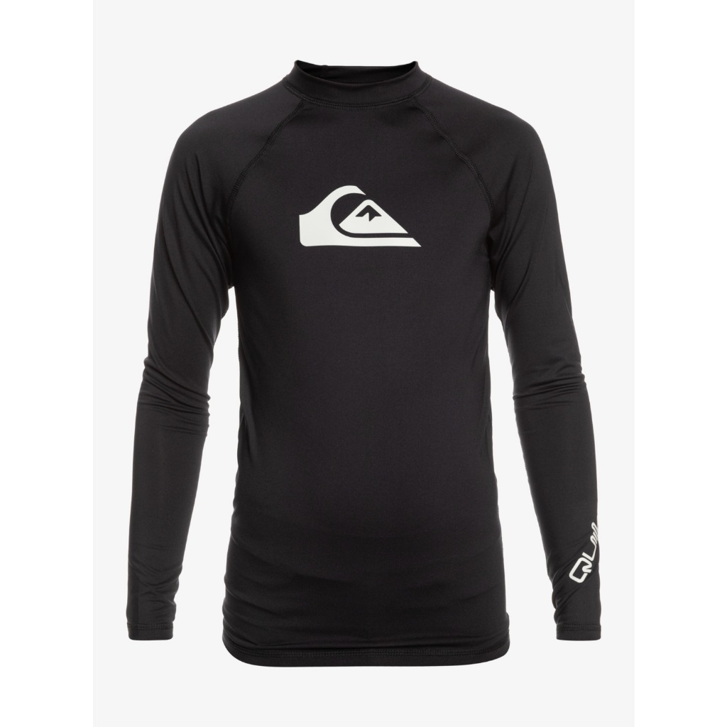 Quiksilver เสื้อว่ายน้ำและเล่นเซิร์ฟแขนยาวสำหรับผู้ชาย Mens All Time Long Sleeve UPF 50 Rash Vest 234 EQYWR03297-KVJ0