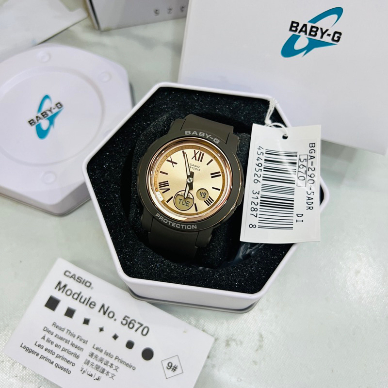 นาฬิกาผู้หญิง Baby-G รุ่น  ซีรีส์ BGA-290 เบบี้จี สินค้าของใหม่ ของแท้ รับประกันศูนย์ 1 ปี