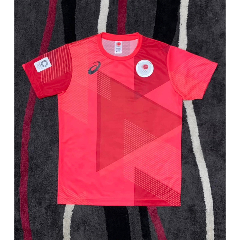 เสื้อโอลิมปิกญี่ปุ่น Asics Tokyo Olympic 2020 T-shirt แท้💯%
