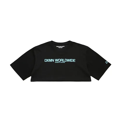 DXMN Clothing "DXMN WORLDWIDE" Oversized Crop Tee