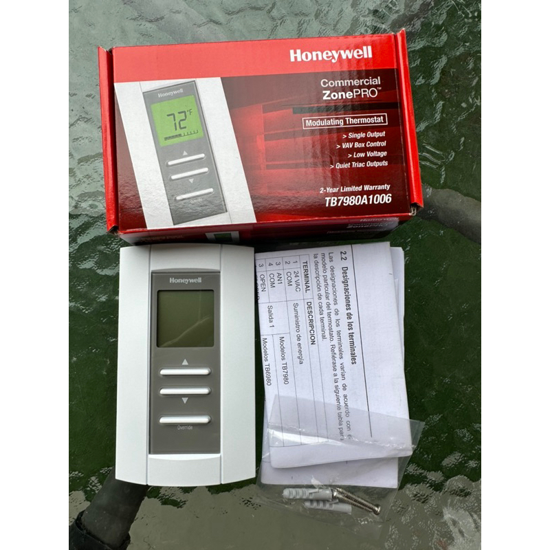 Honeywell ดิจิทัล รูมเทอร์โมสตรัท รุ่น TB7980A1006