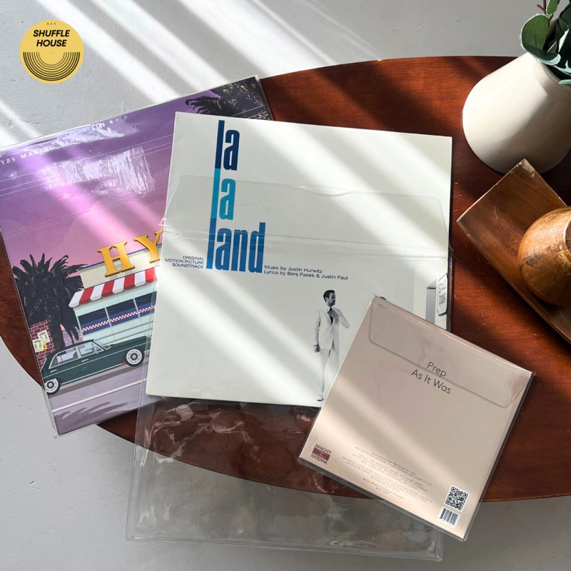 (พร้อมส่ง) ซอง PVC ใส่แผ่นเสียง Vinyl ขนาด 12 นิ้ว (ซองหนากันน้ำ/outer PVC sleeve)