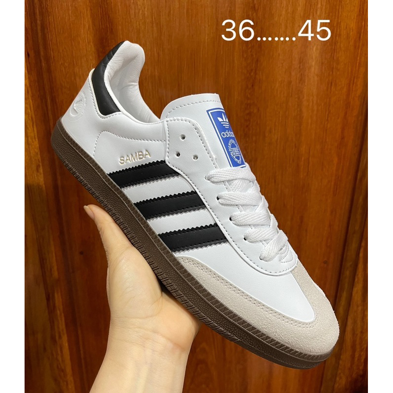 รองเท้าผ้าใบAidas SambaงานGrade A มี36-45สินค้าพร้อมกล่อง