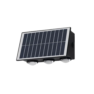 LAMPTAN โคมไฟตกแต่งพลังงานแสงอาทิตย์ LED Solar Smart Sensor Lamp รุ่น Trilux Multicolour 5w 3แสงในโคมเดียว