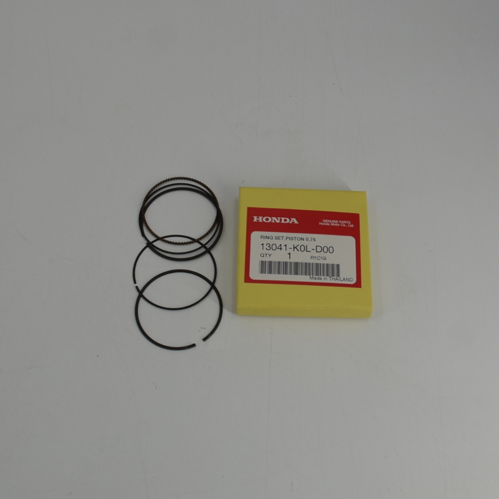 ชุดแหวนแท้ allnew เวฟ125i ปี23 (S0.75 / 50.75มิล) (Riken) แท้ศูนย์ฮอนด้า ราคา/1ชุด 13041-K0L-D00