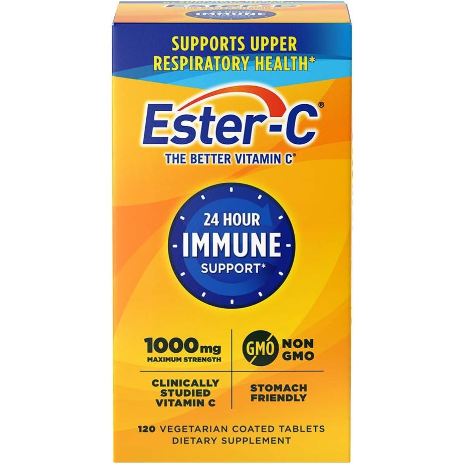 Nature's Bounty, Ester-C, 1,000 mg, 120 Vegetarian Coated Tablets (No.48)